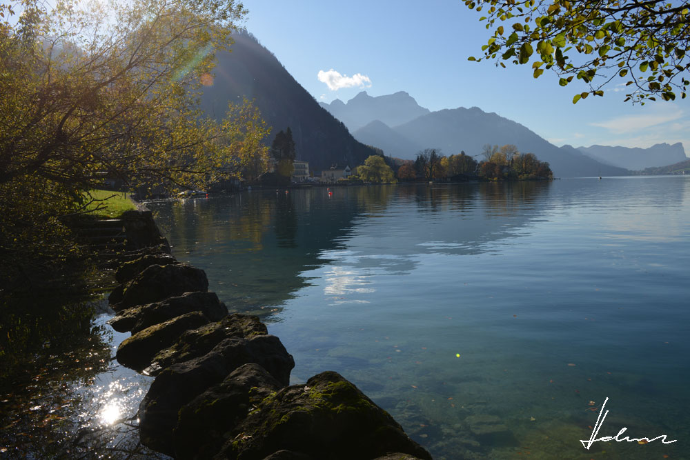 Spätherbst am Attersee