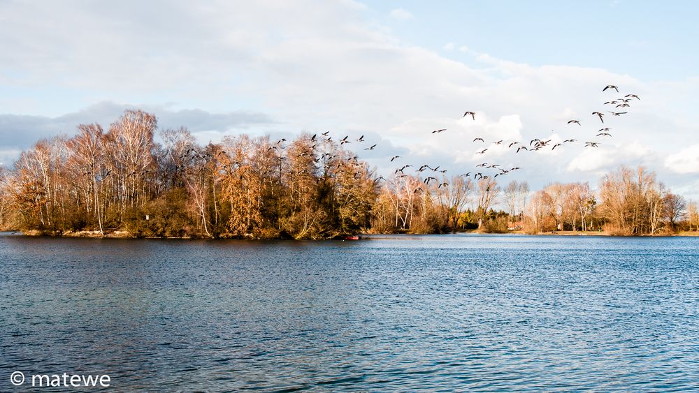 Spätherbst am See