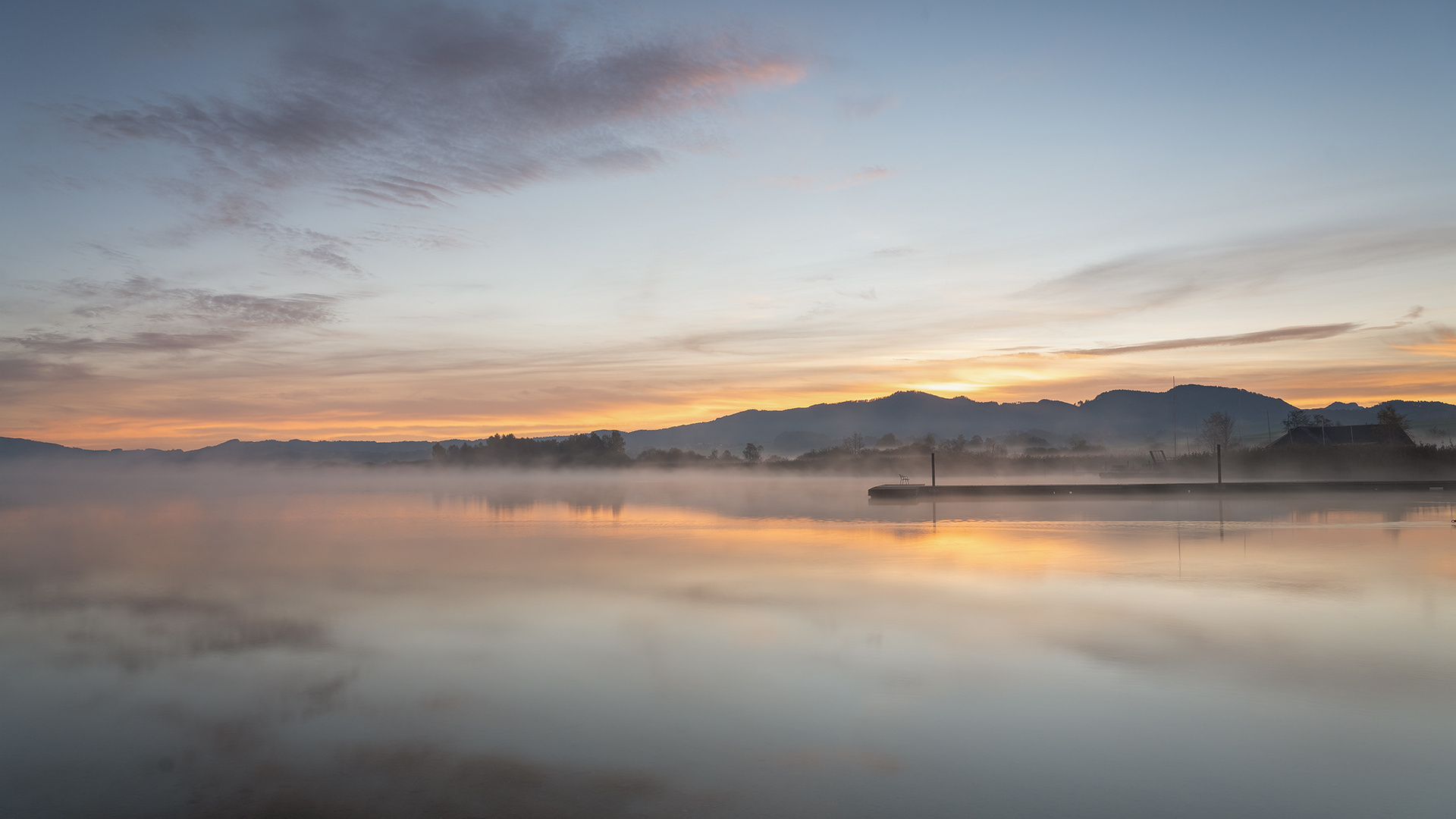 Spätherbst am See