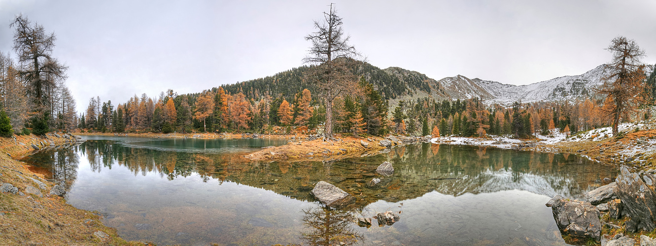 Spätherbst am Zirmtaler See