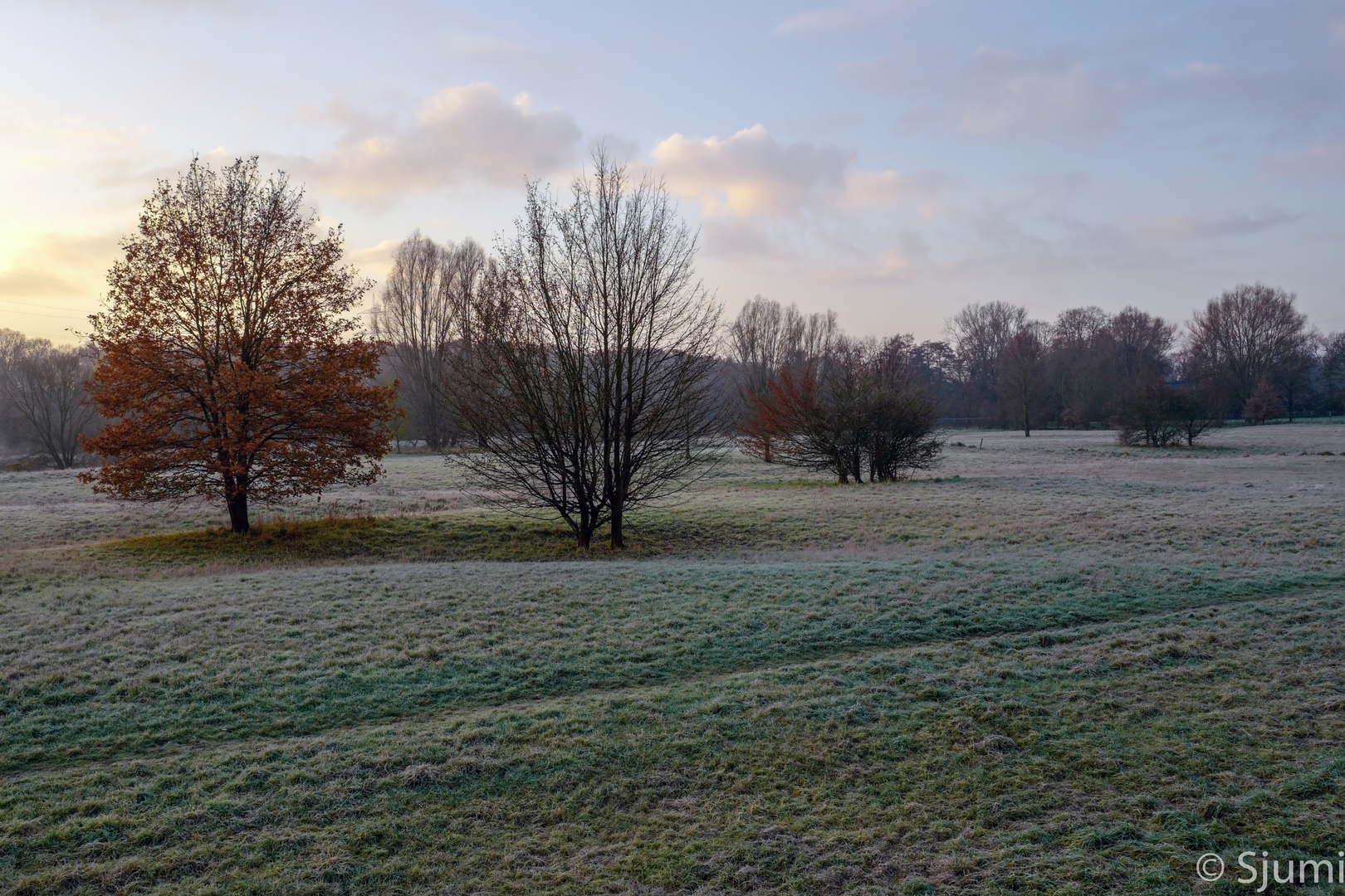 Spätherbst an der Agger