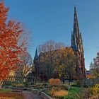 Spätherbst im Licht- und Farbspektakel Johanniskirche Gera 