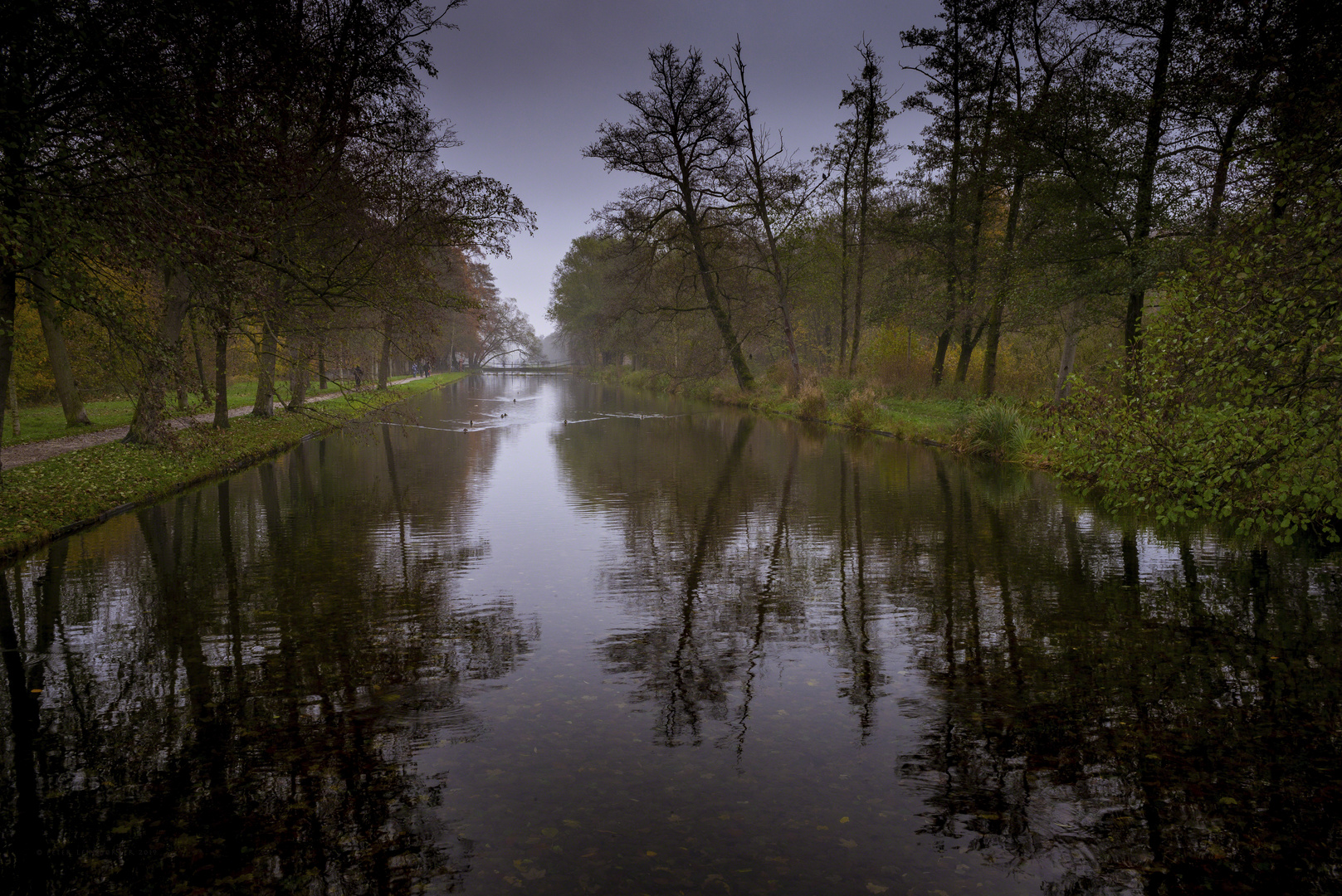 Spätherbst im Nymphenburger Schloßpark