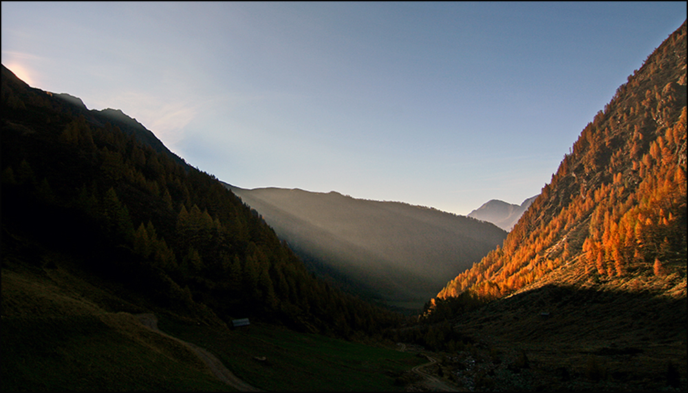 Spätherbst im Pfunderertal