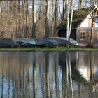 Spätherbst im Spreewald - das Ende der Saison