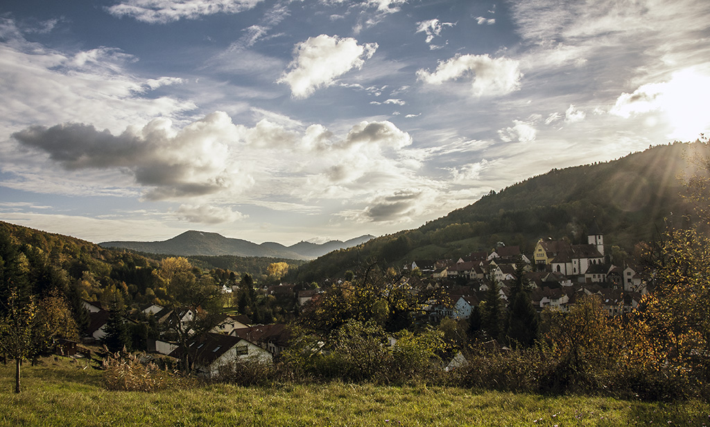 Spätherbst, spätmittags