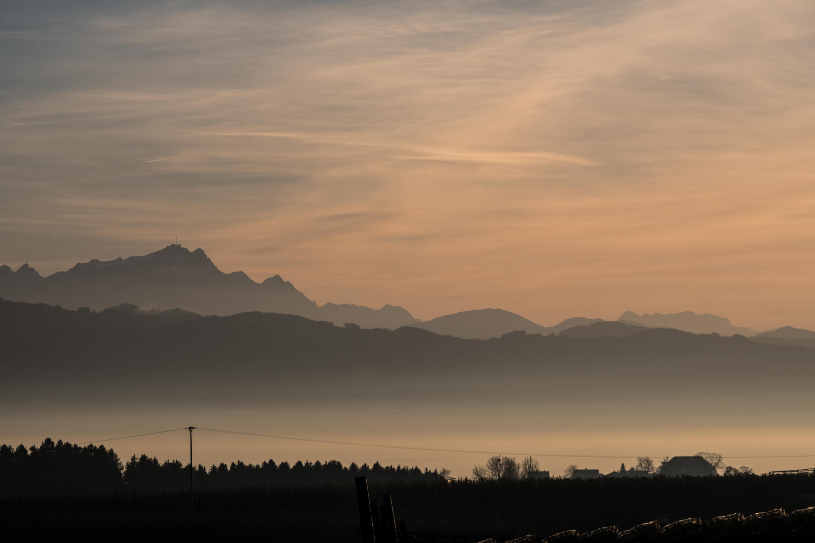 Spätherbstliches Licht am Bodensee