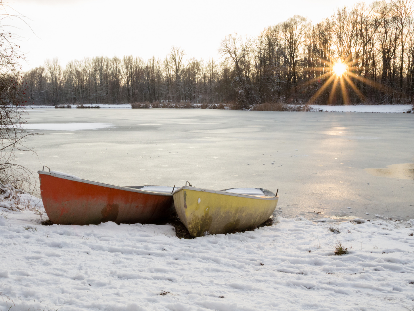 Spätnachmittag am Kuhsee 