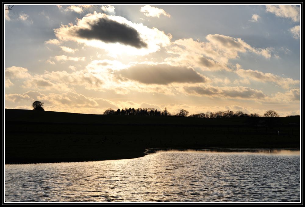 Spätnachmittag am See