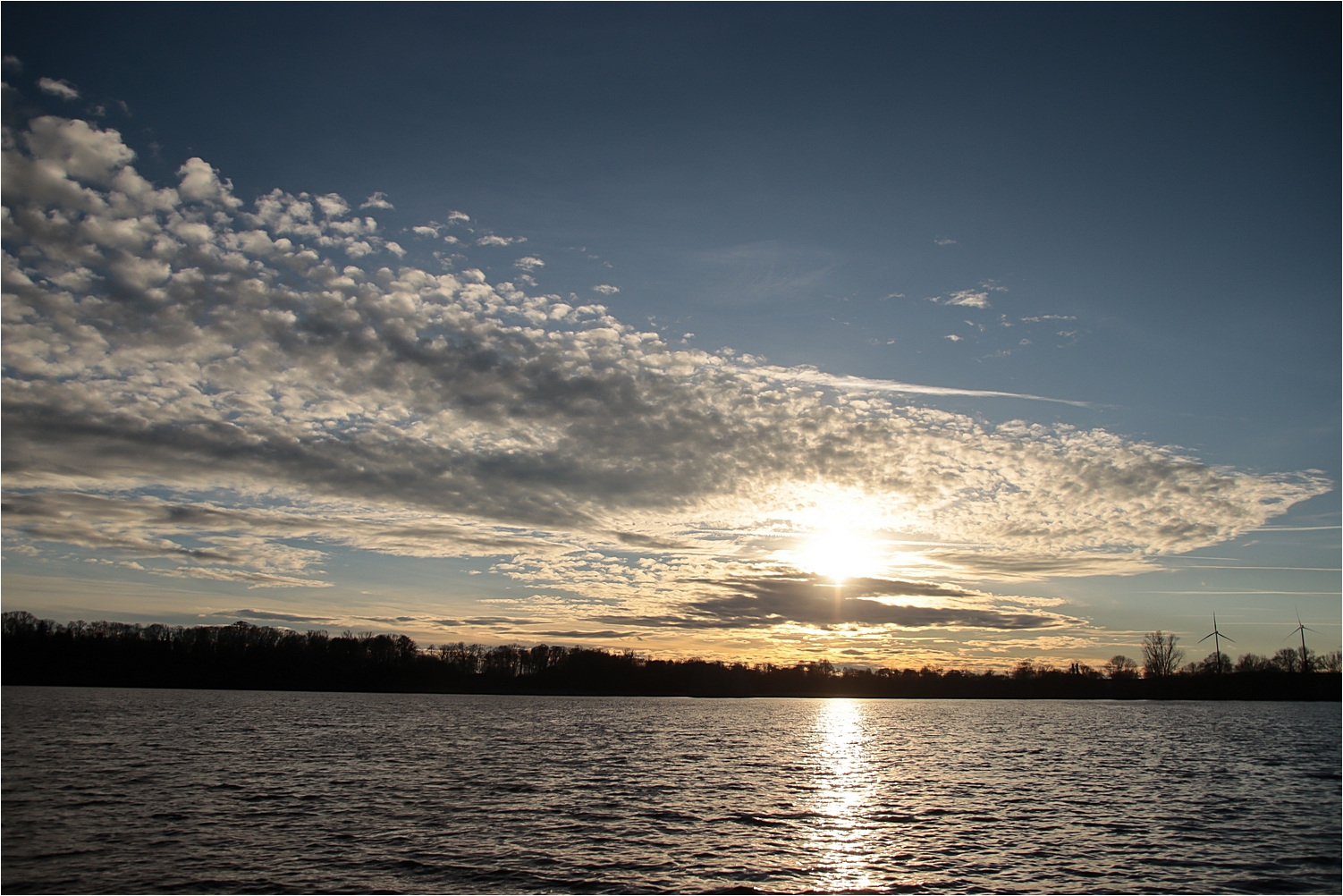 Spätnachmittag am See