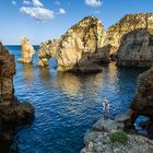 Spätnachmittag an der Ponta da Piedade bei Lagos, Algarve