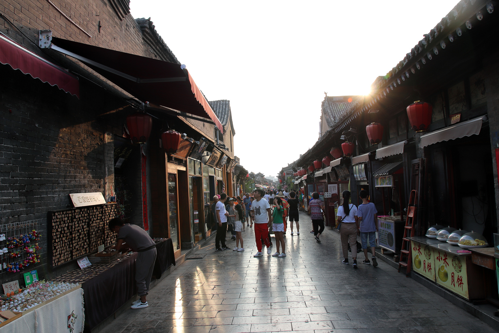 Spätnachmittag in der Altstadt von Pingyao