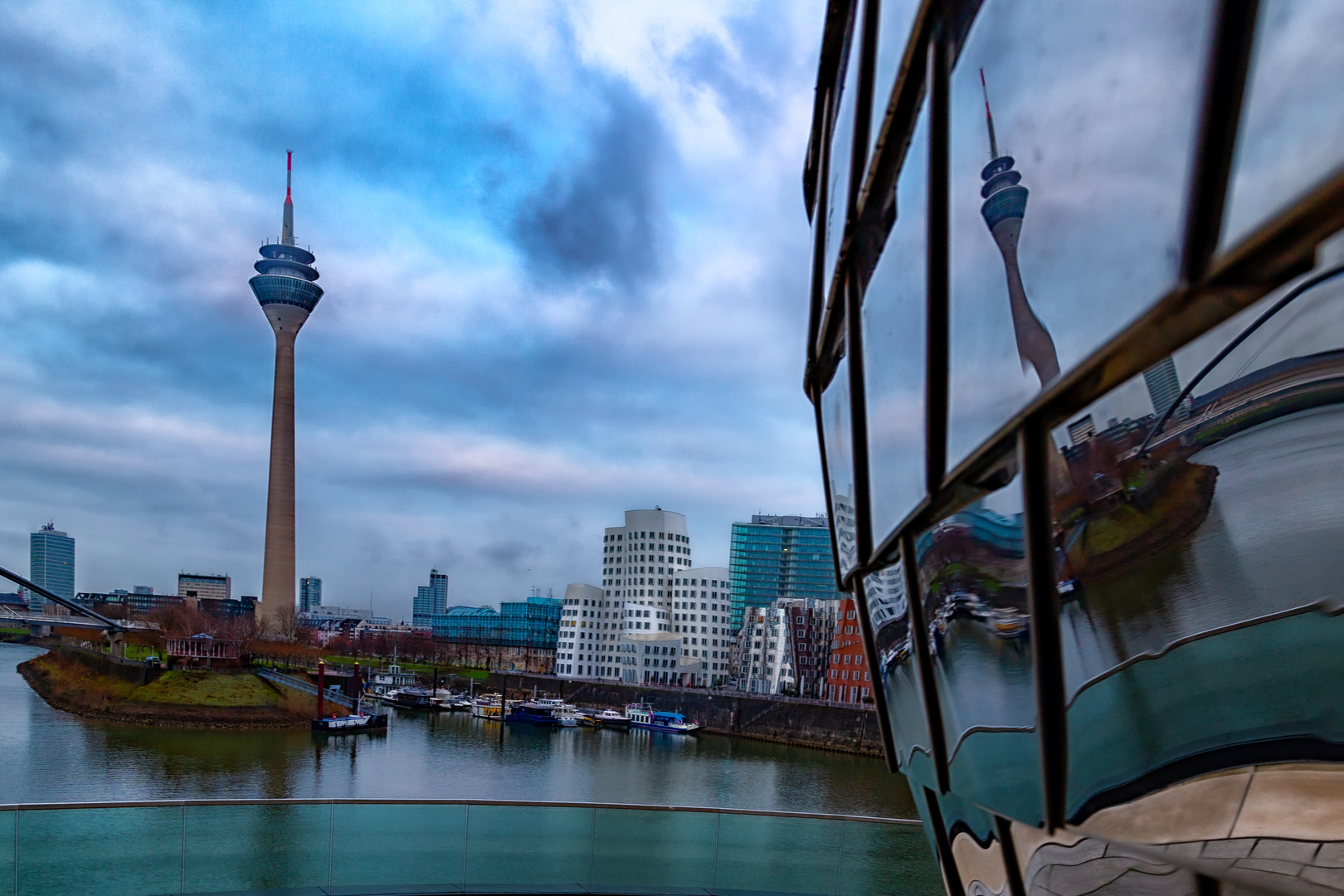 Spätnachmittag in Düsseldorf