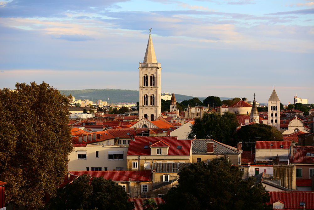 Spätnachmittag in Zadar