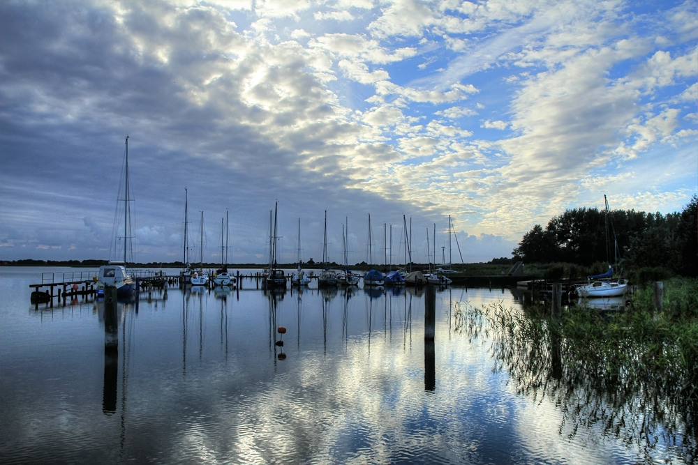 Spätnachmittaglicht im Hafen...