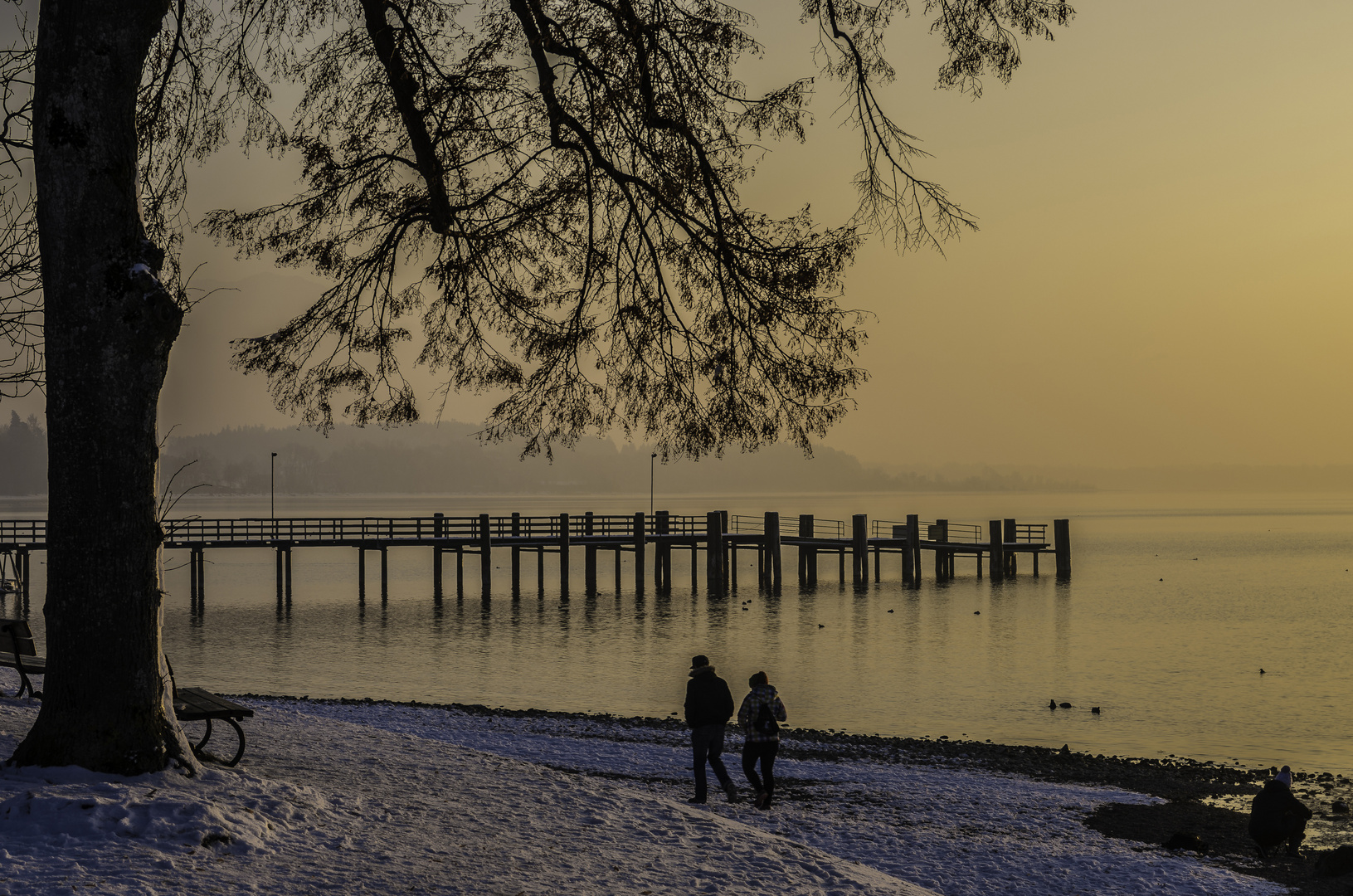 Spätnachmittags am Chiemsee