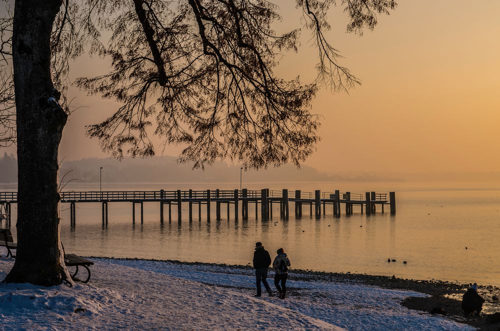 Spätnachmittags am Chiemsee