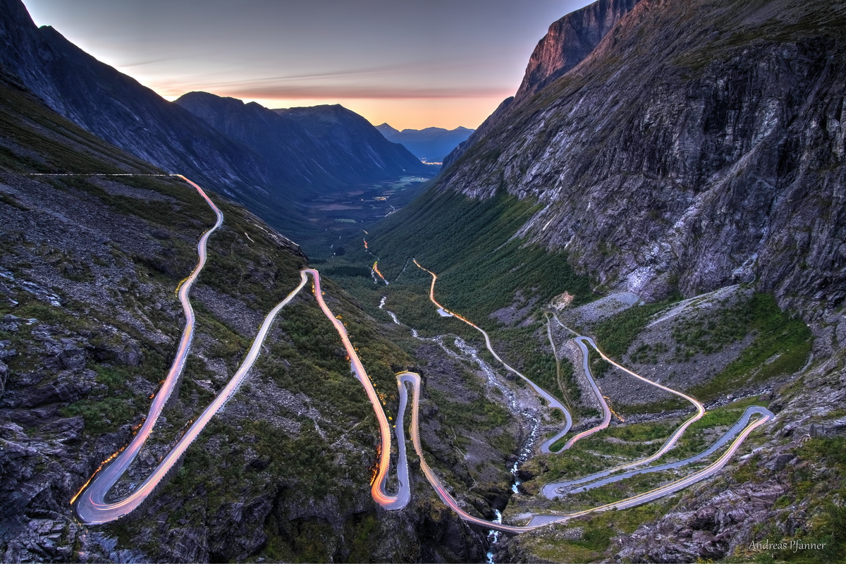 Spätschicht am Trollstigen