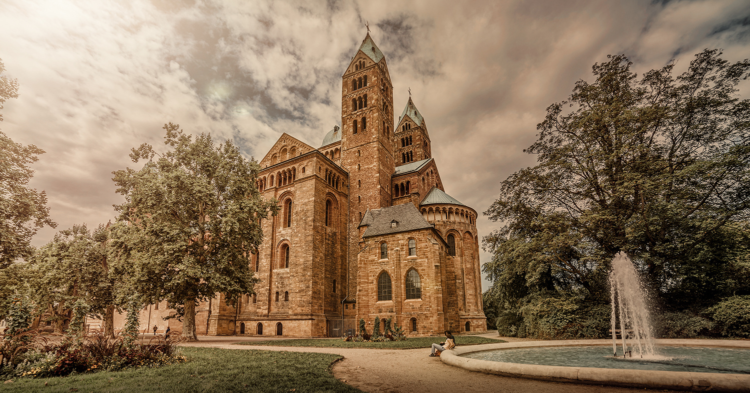 Spätsommer am Dom in Speyer