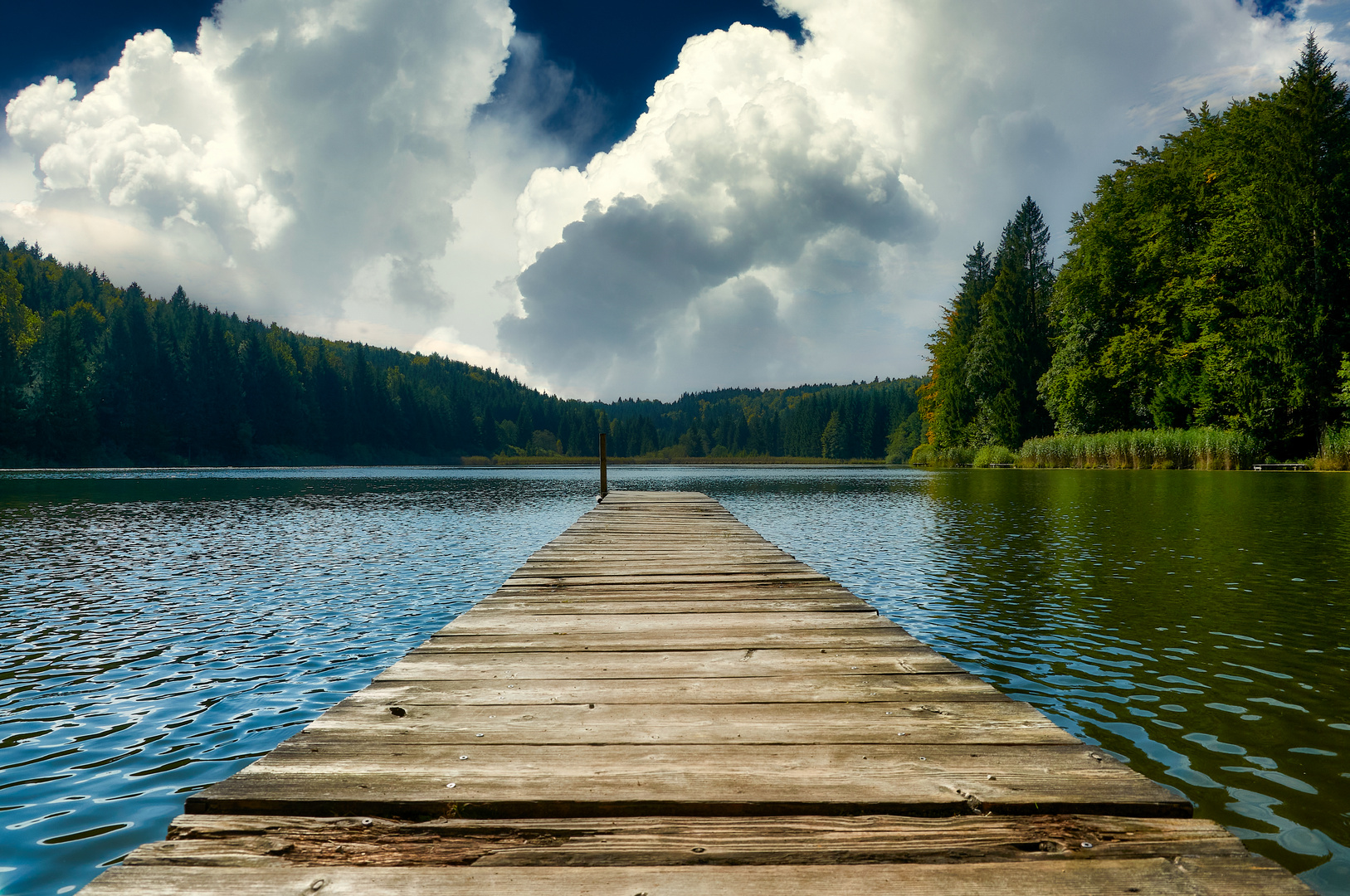 Spätsommer am See