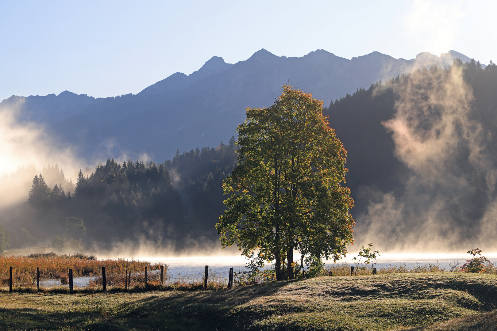 Spätsommer am See