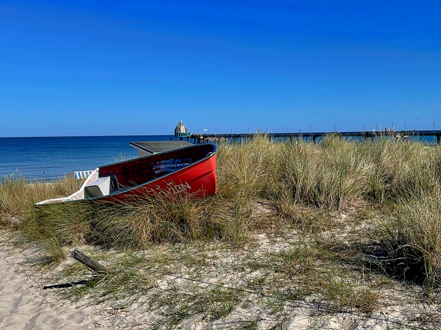 Spätsommer am Strand von Zingst...