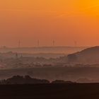 Spätsommer Frühnebel