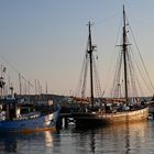 Spätsommerabend am Hafen von Heikendorf/Ostsee