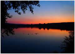 Spätsommerabend am See