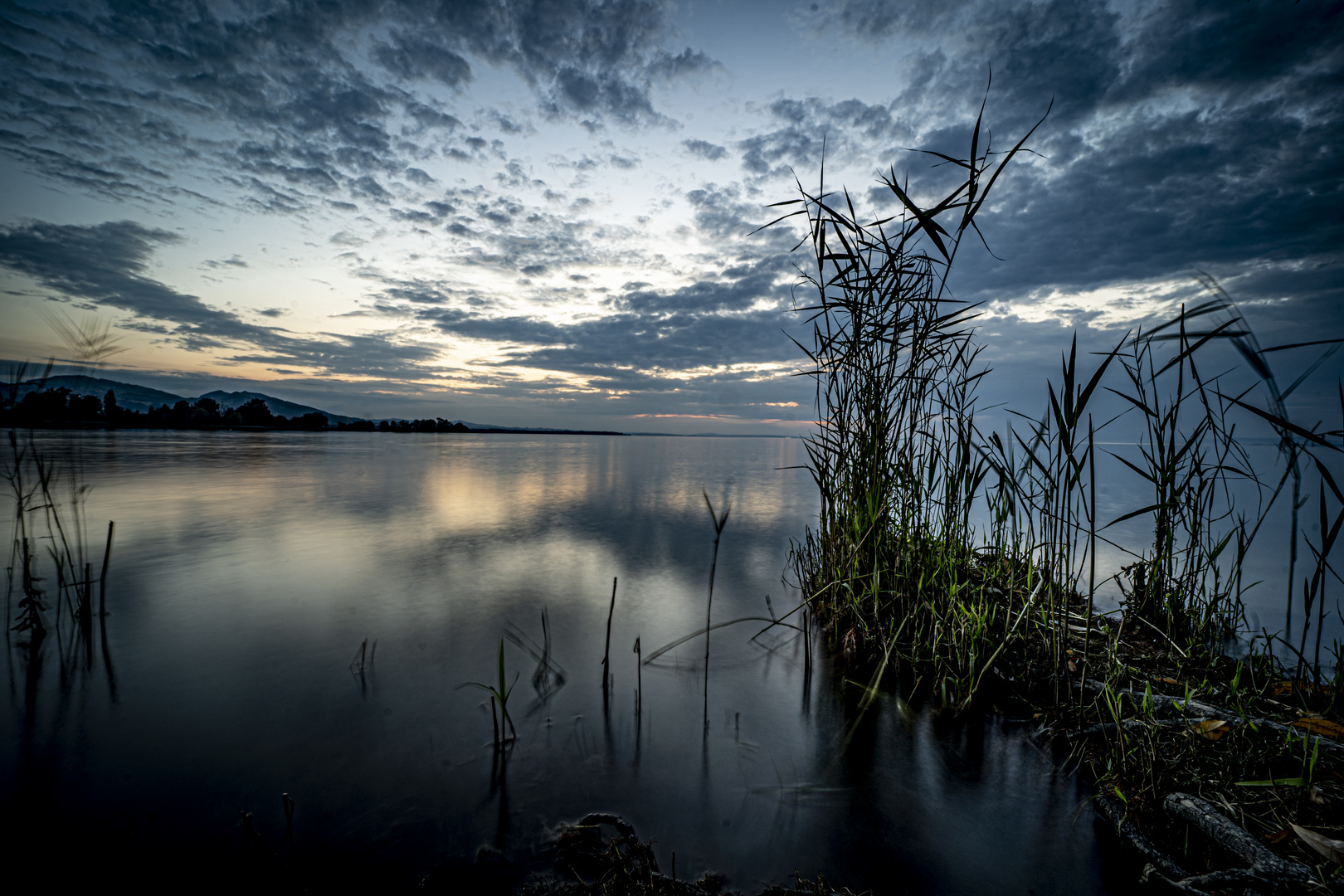 ... Spätsommerabend am See