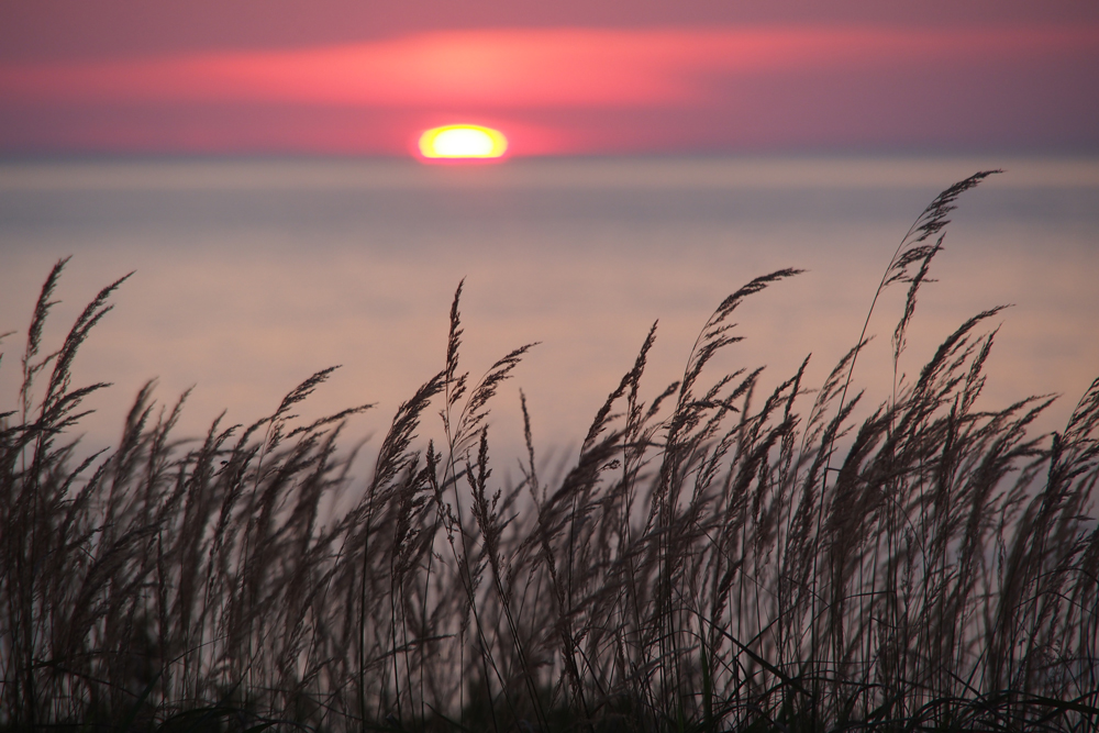 Spätsommerabend an der Atlantikküste