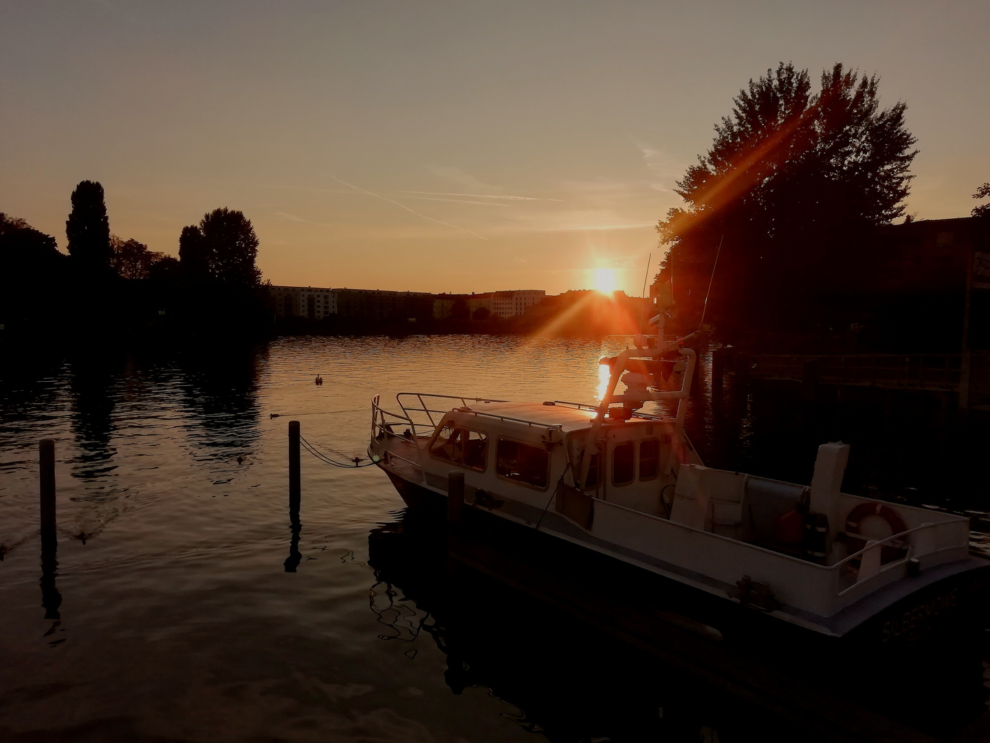 Spätsommerabend an der Spree