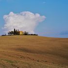 Spätsommerabend im Val d'orcia