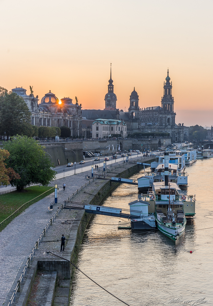 Spätsommerabend in Dresden