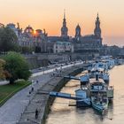 Spätsommerabend in Dresden