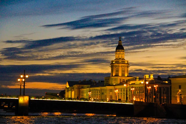 Spätsommerabend in St. Petersburg