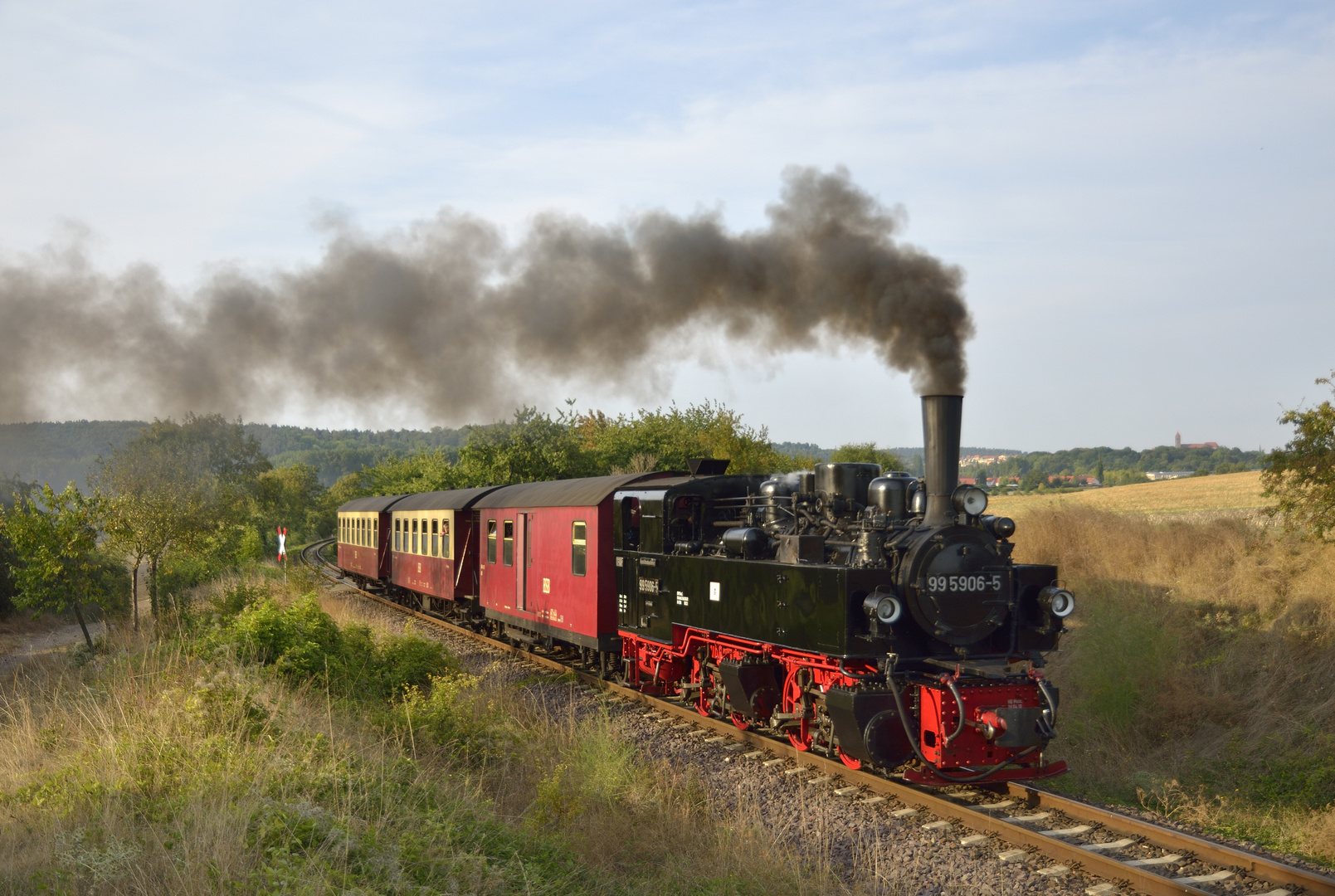 Spätsommergruß aus Quarmbeck (Selketalbahn)