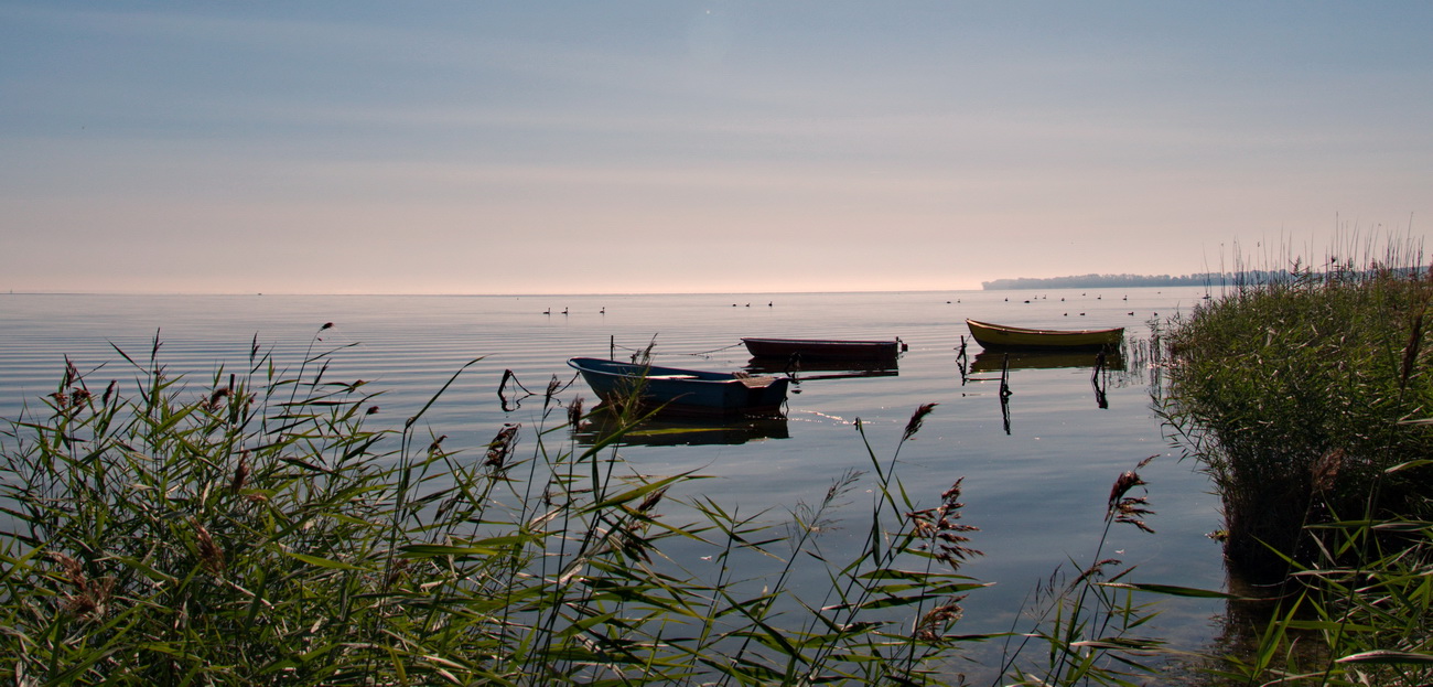 Spätsommerliche Stimmung am Bodden