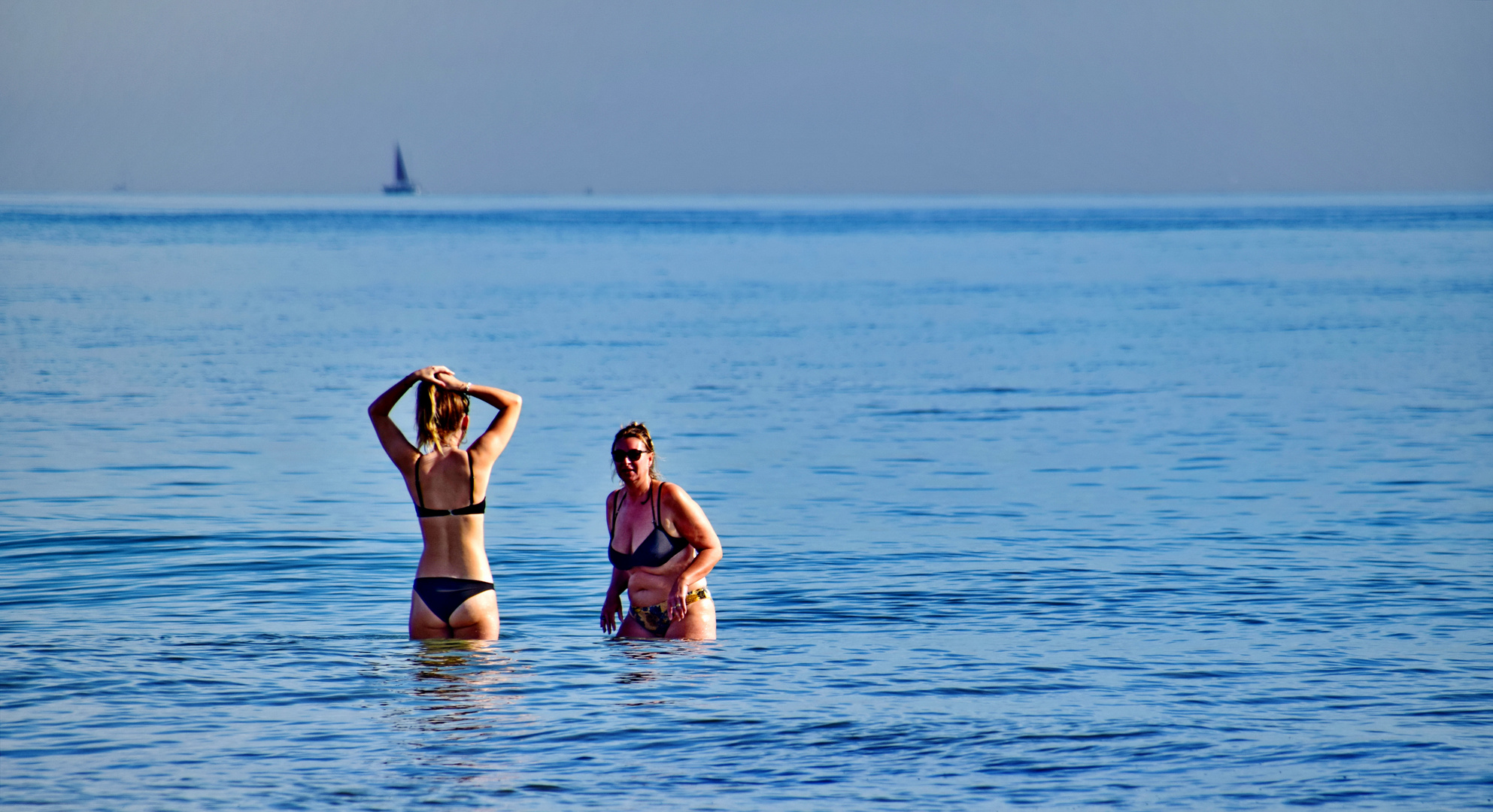 Spätsommerlicher Badespaß in Valencia