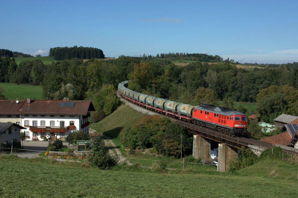 Spätsommerlicher Müllzug