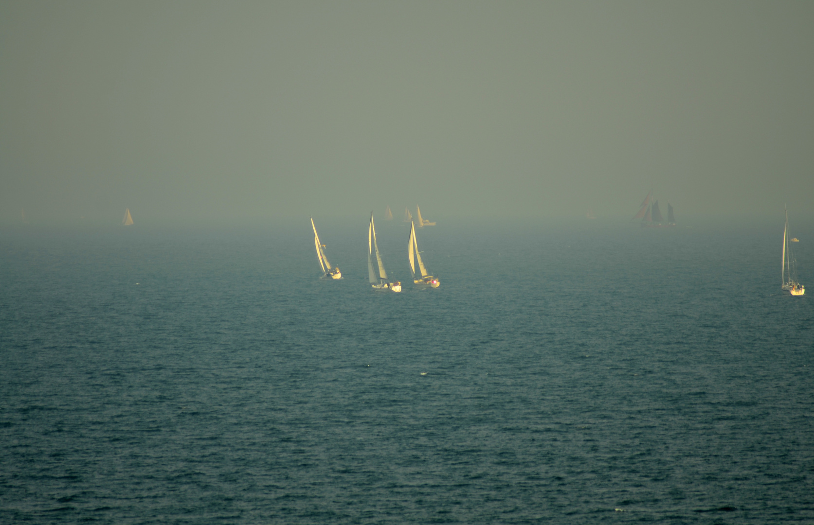 Spätsommerliches Absegeln in der Ostsee...