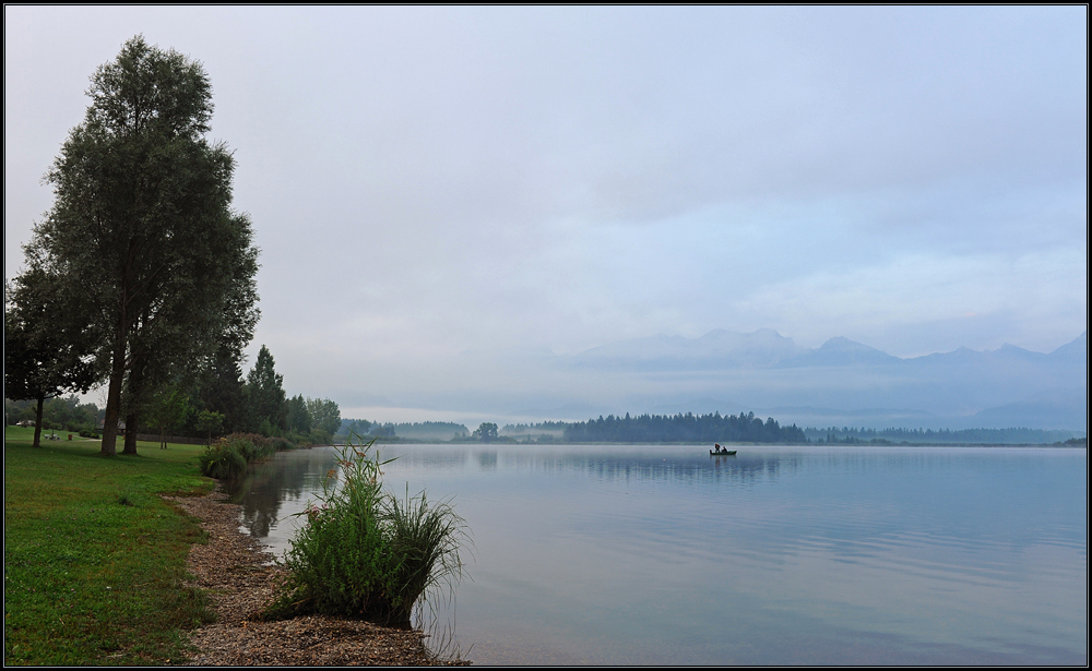 Spätsommermorgen am Hopfensee