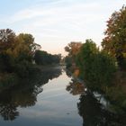 Spätsommermorgen an der Nidda