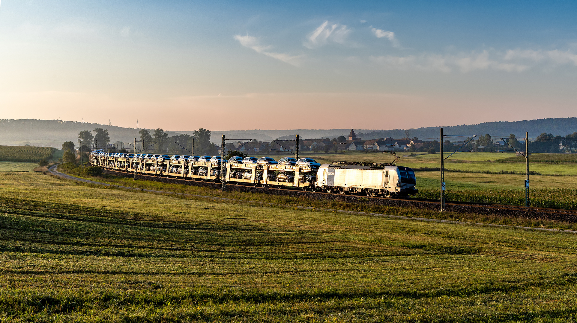 Spätsommermorgen im Rezattal