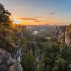 Spätsommermorgen in der Sächsischen Schweiz