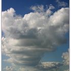 Spätsommerwolke im Vorbeigehen