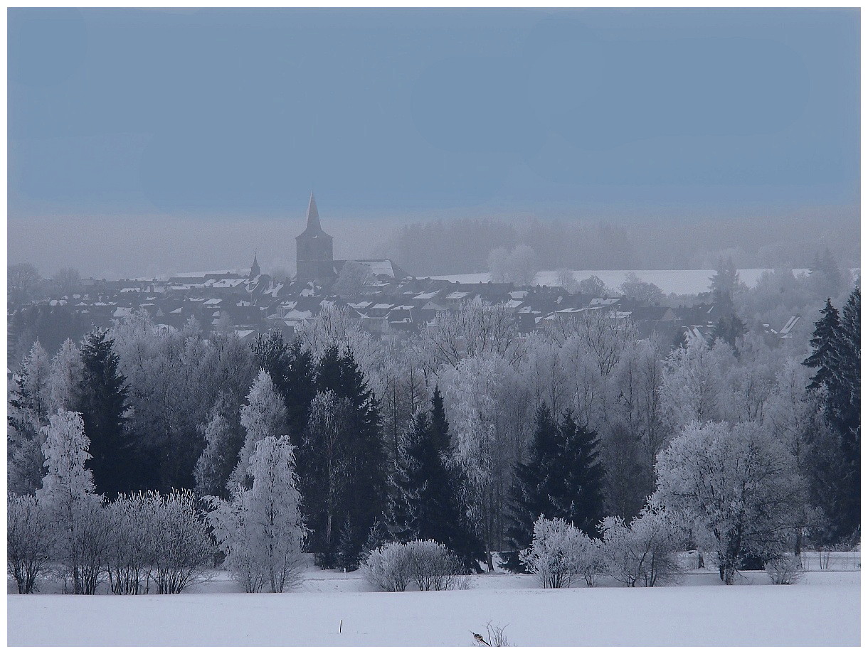 Spätwinter im Fichtelgebirge