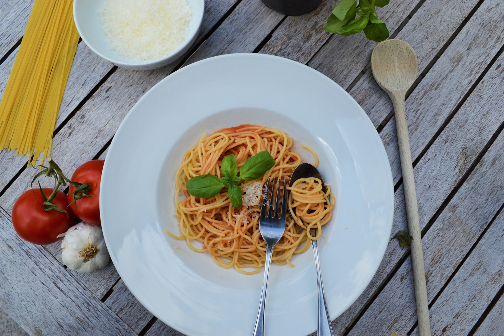 Spaghetti aglio e olio