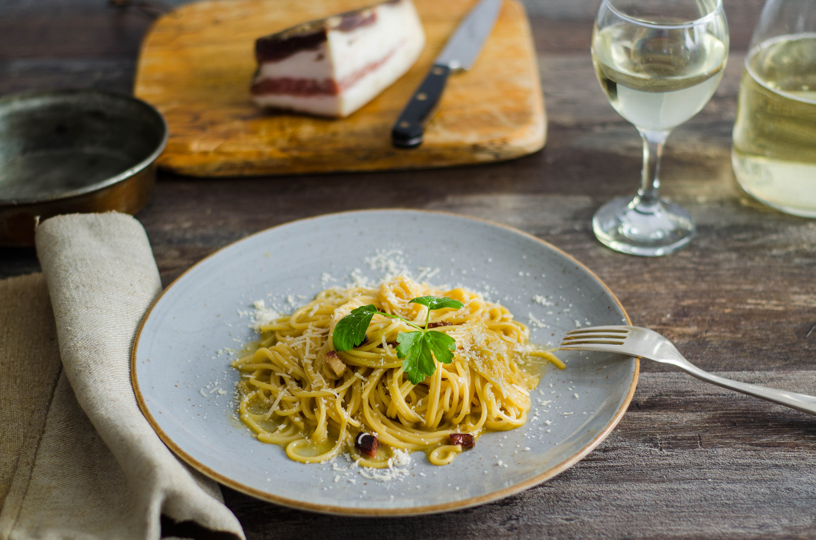 Spaghetti Cabonara