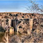 Spagna. Strada sul fiume Tejo .